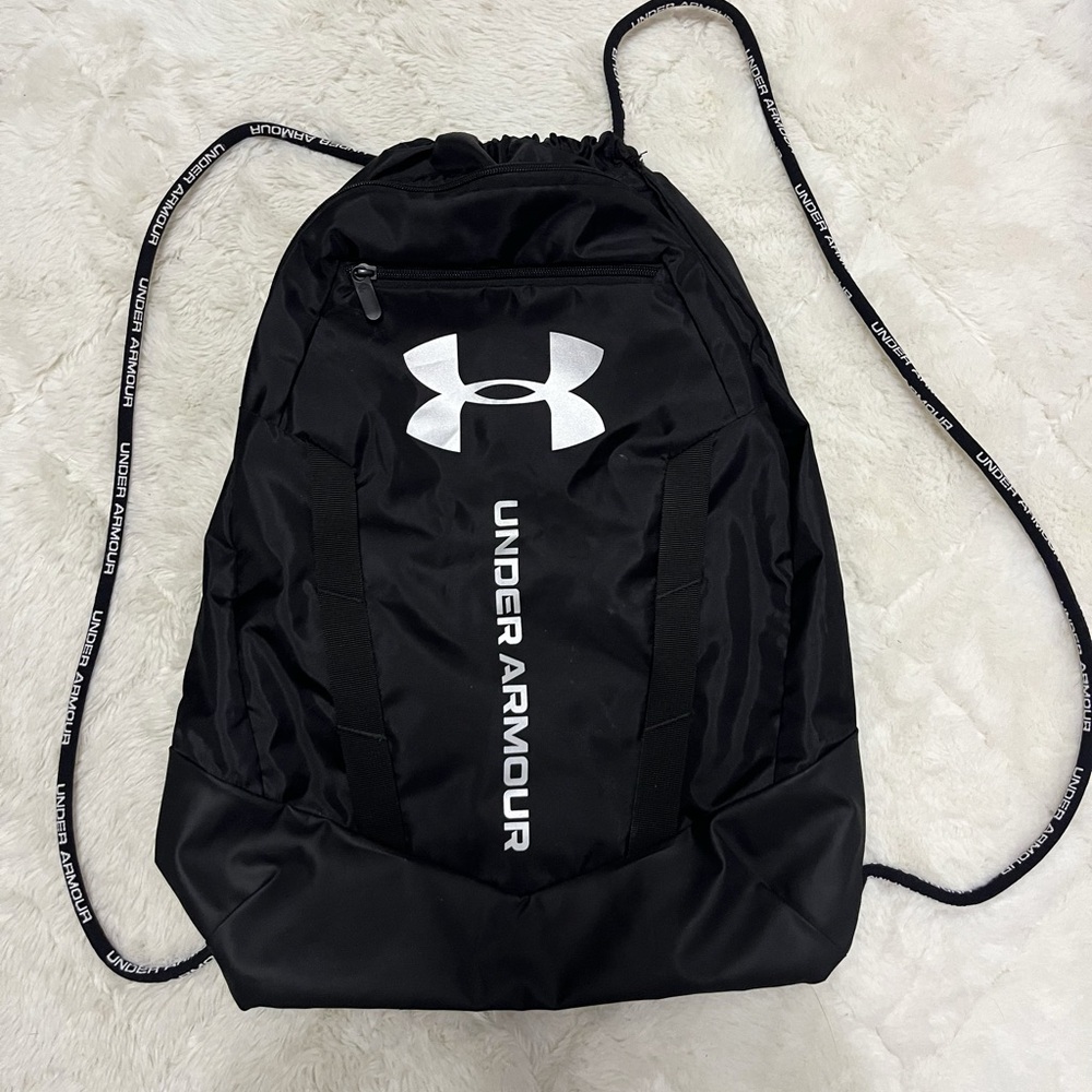 Under Armour Black Drawstring Sports Bag
